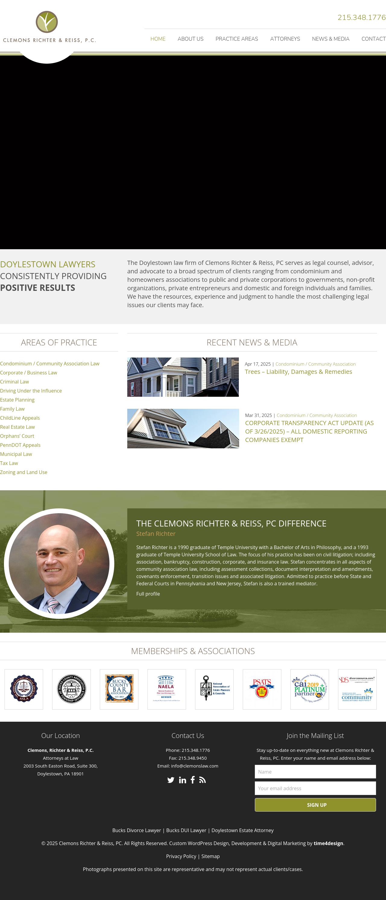 Clemons, Richter & Reiss, P.C. - Lansdale PA Lawyers