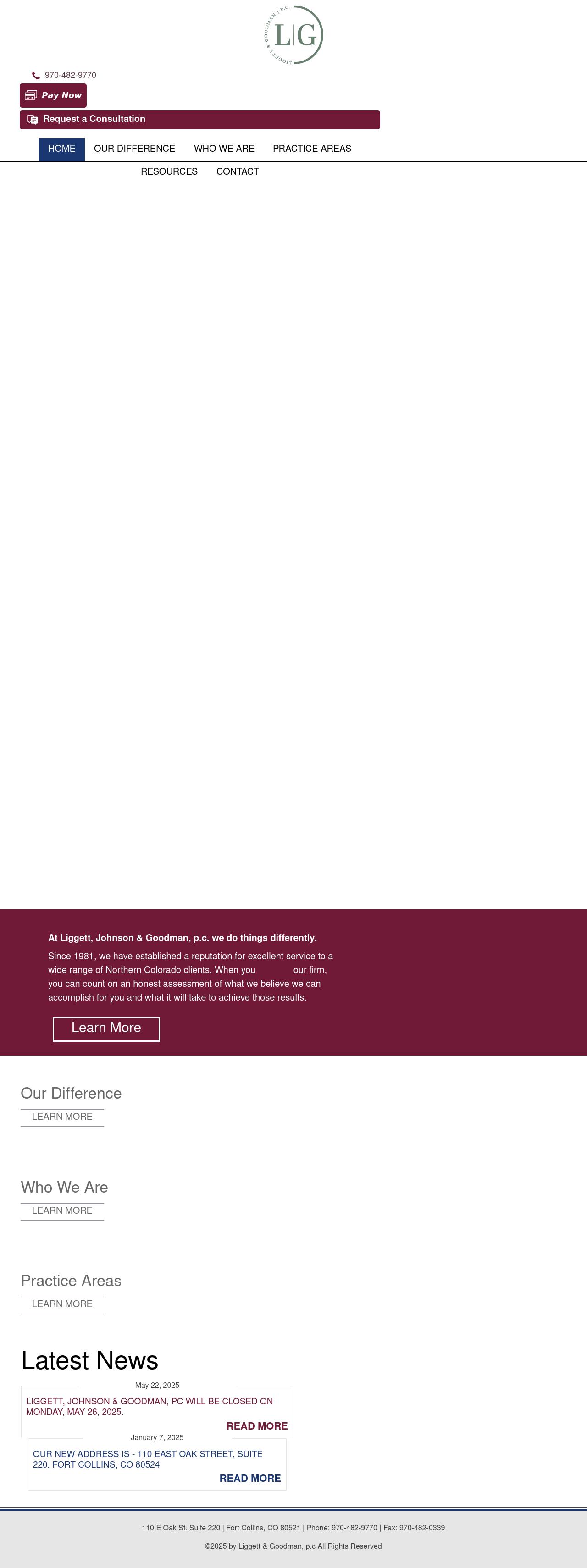 Liggett & Johnson, P.C. - Fort Collins CO Lawyers