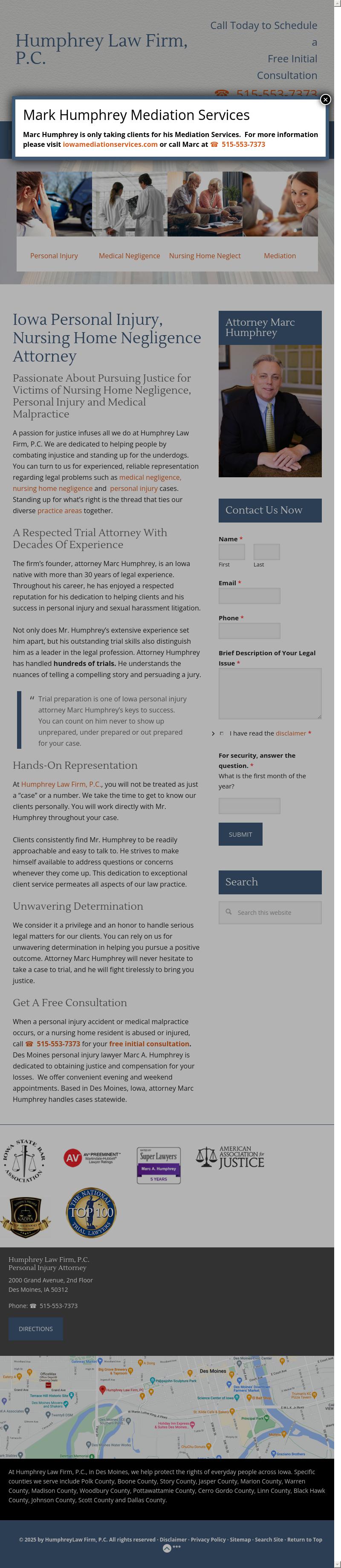 Humphrey Law Firm, P.C. - Des Moines IA Lawyers