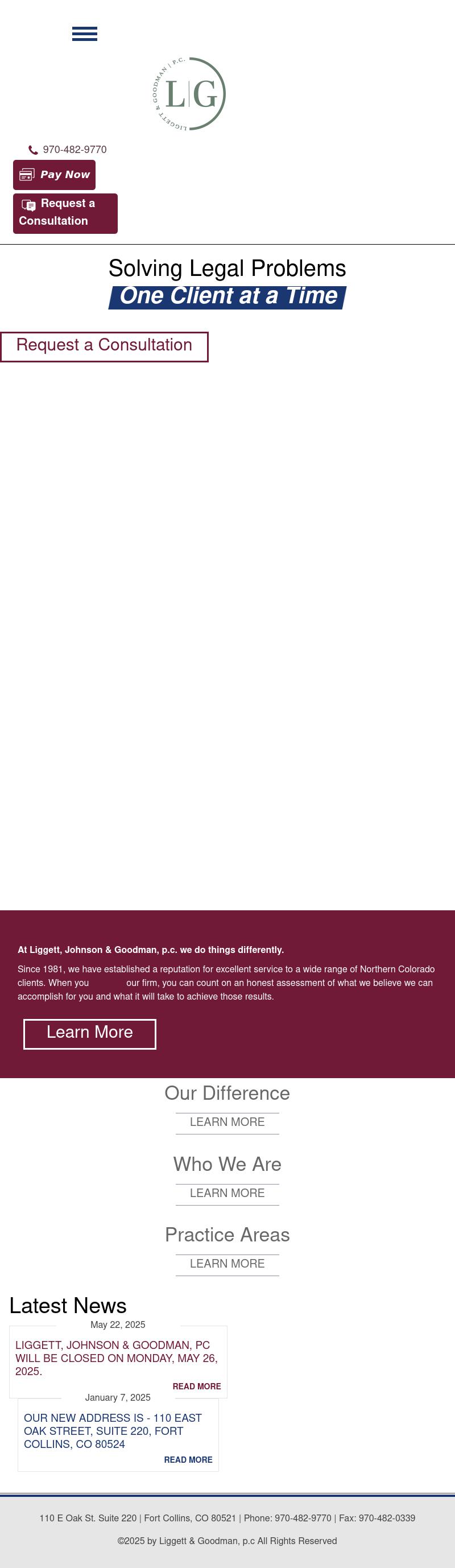 Liggett & Johnson, P.C. - Fort Collins CO Lawyers